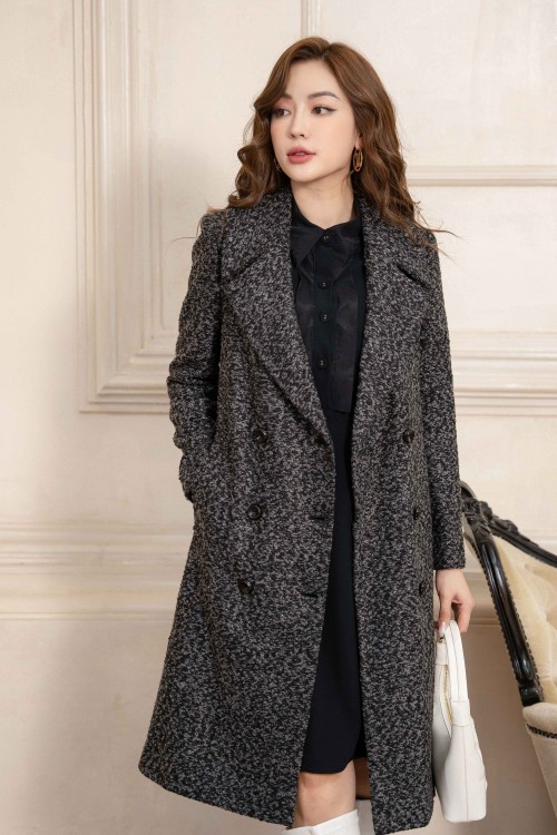 Sixdo Long Felt Coat